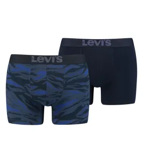 Lot de 2 Boxers Levi's marine